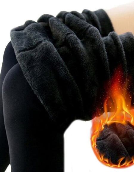 YGYEEG Women Pants Candy Colors Women Pants Plus Velvet Thick Warm Leggings For Winter Ladies Super Elastic Women's Clothing